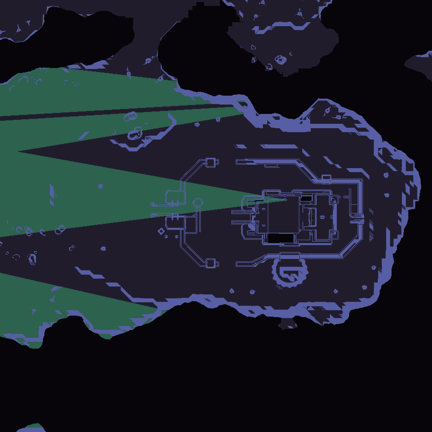 Giran Castle approach, engine render