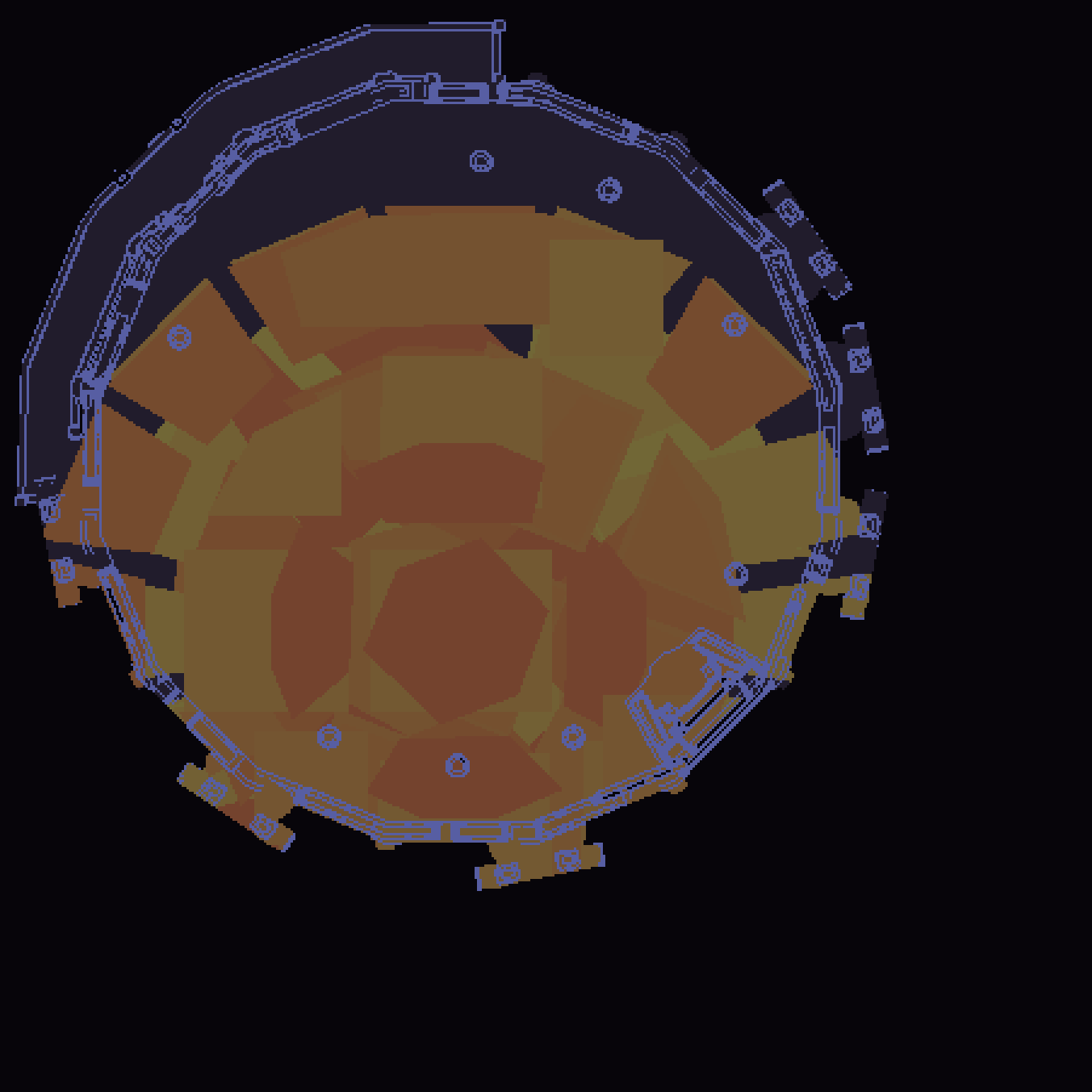 Baium's chamber, Tower of Insolence — engine render