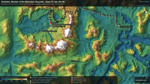 Engine render of the route to Guilotine, Warden of the Execution Grounds
