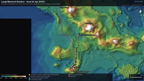 Engine render of the route to Langk Matriarch Rashkos
