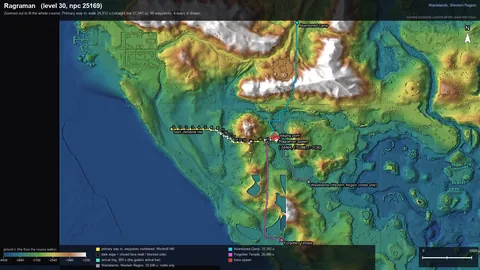 Engine render of the route to Ragraman
