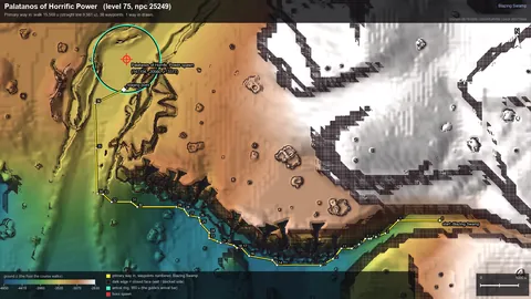 Engine render of the route to Palatanos of Horrific Power