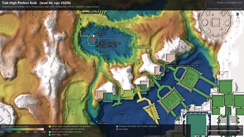 Engine render of the route to Taik High Prefect Arak
