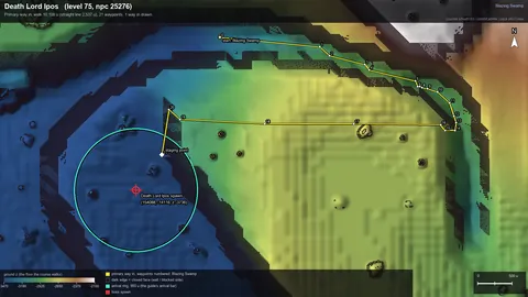 Engine render of the route to Death Lord Ipos