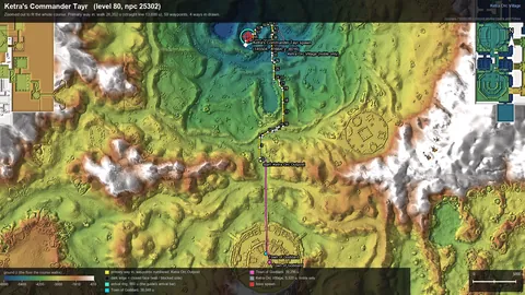 Engine render of the route to Ketra's Commander Tayr