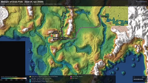 Engine render of the route to Betrayer of Urutu Freki