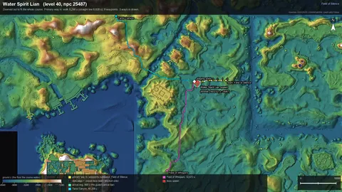 Engine render of the route to Water Spirit Lian